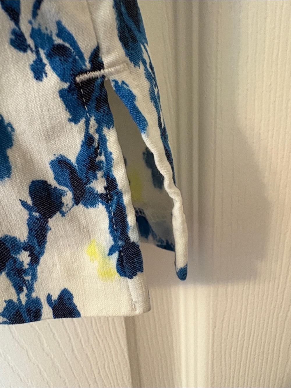 Lady Hagen Blue and Yellow Floral Golf Skort - Picture 4 of 7
